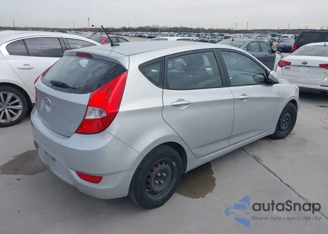 2016 Hyundai Accent Se z USA, uszkodzony, nr VIN KMHCT5AE0GU266242
